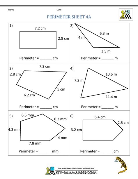 perimeter printable